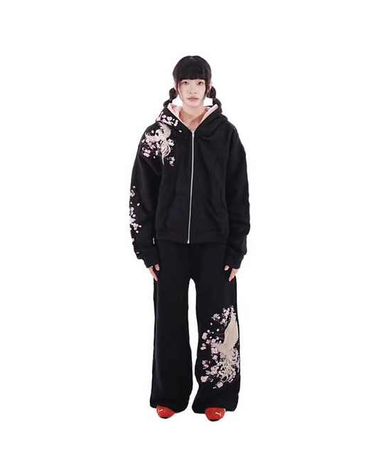 Midnight Black - Okasai Sweatpants