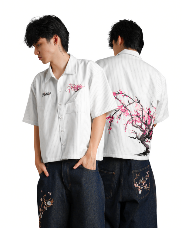 Hakuji Button-Up