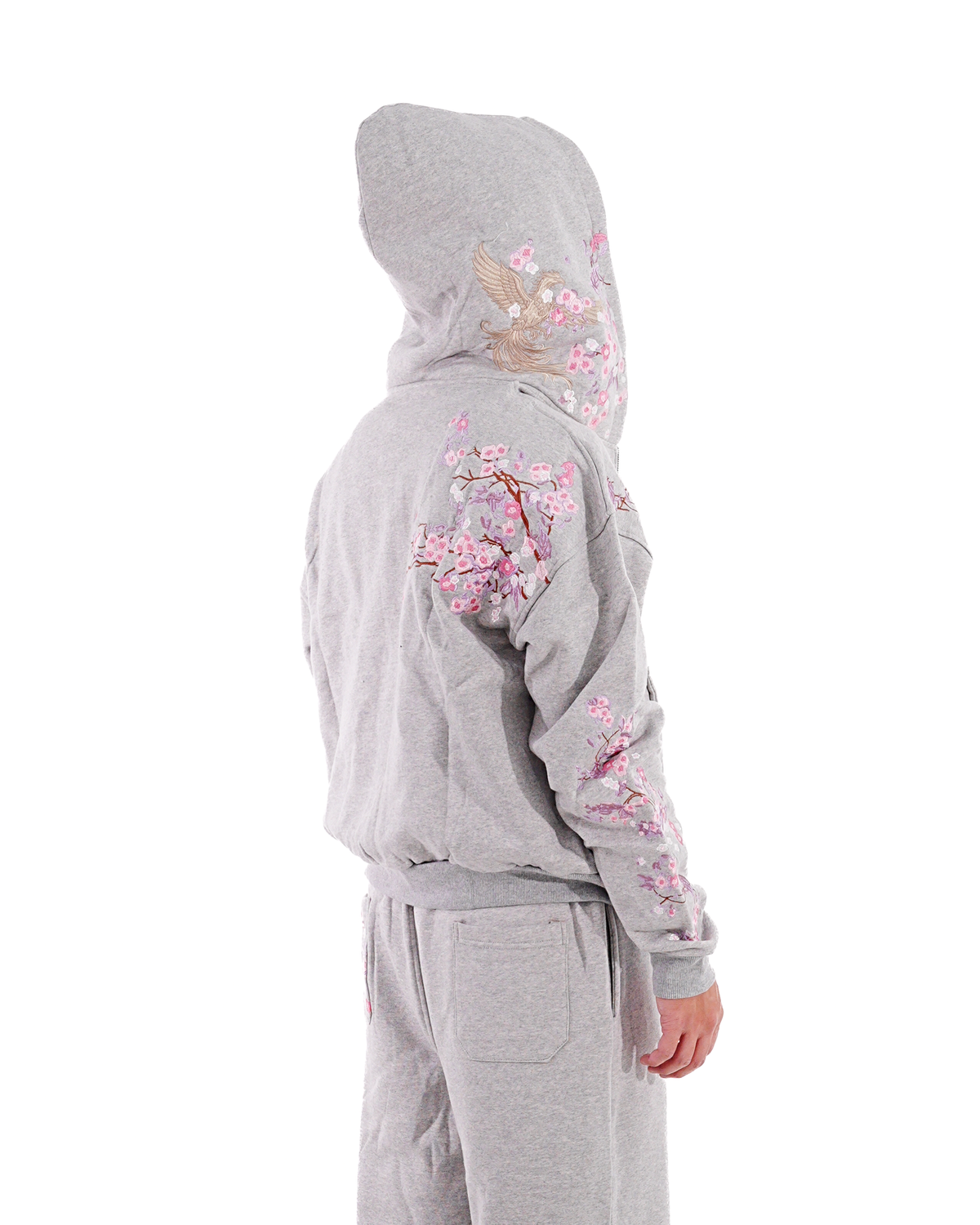 Misty Grey - Okasai Boxy Hoodie