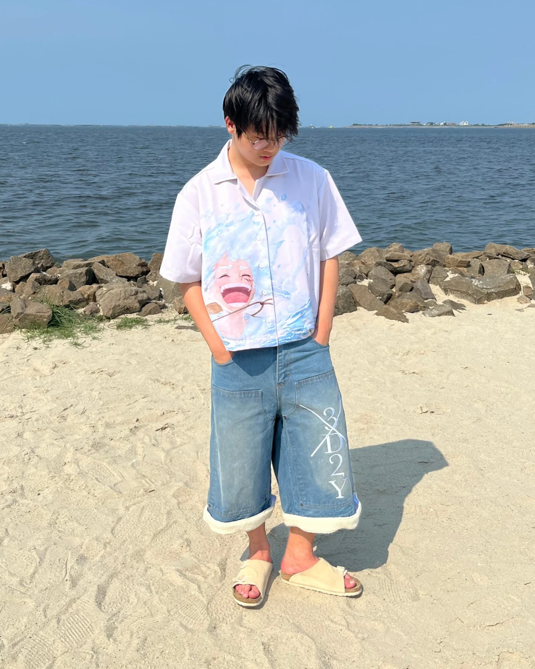 Luffy Strawhat Jorts