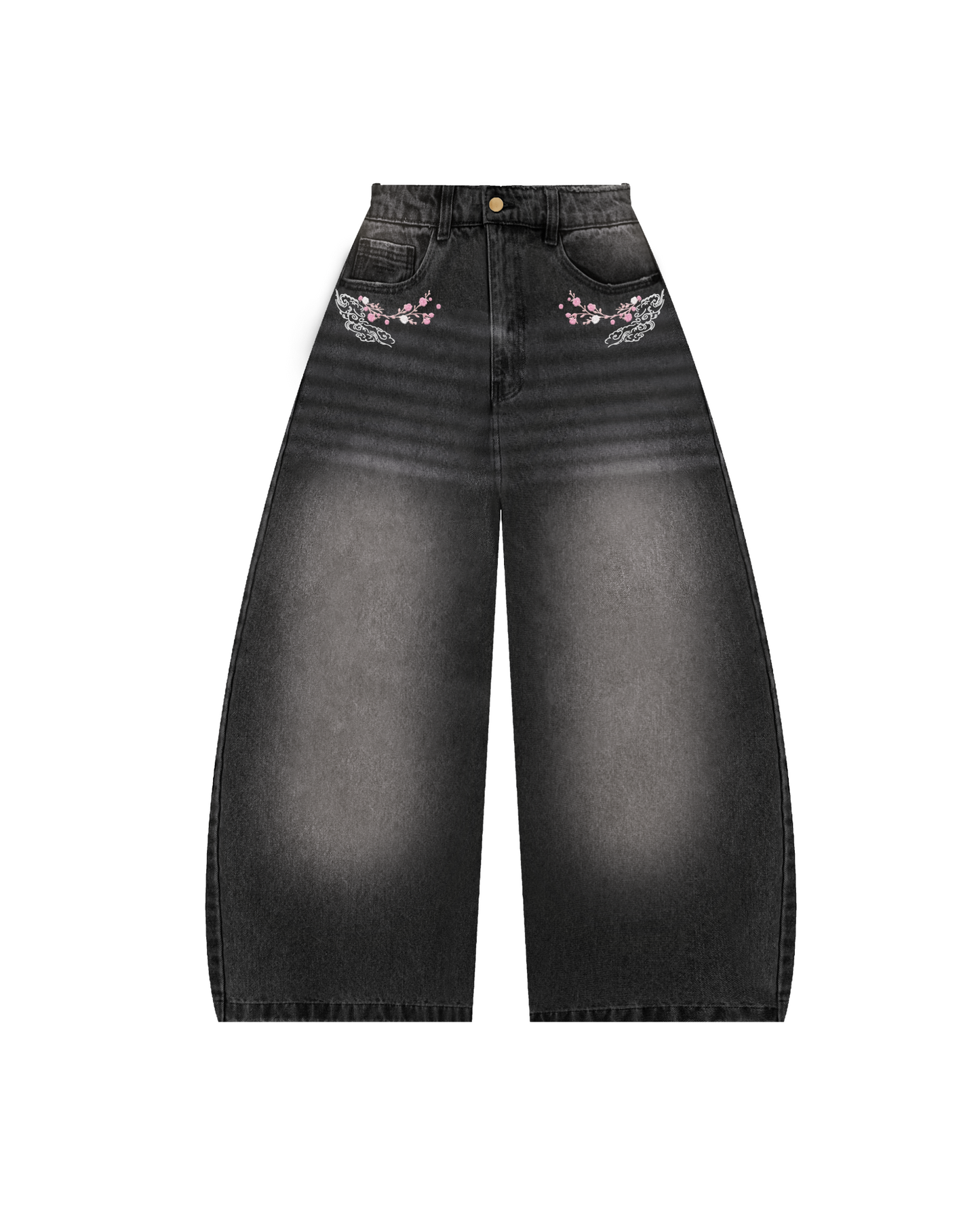 Ash Black - Sakutora Jeans