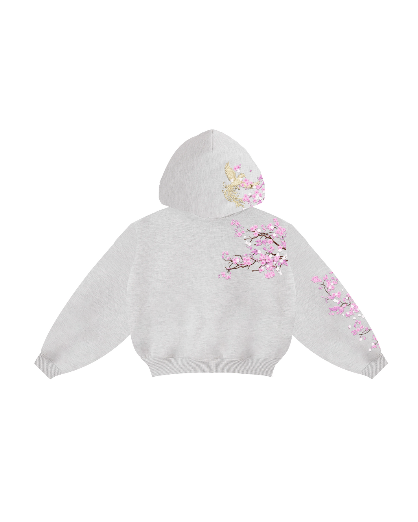 Misty Grey - Okasai Boxy Hoodie