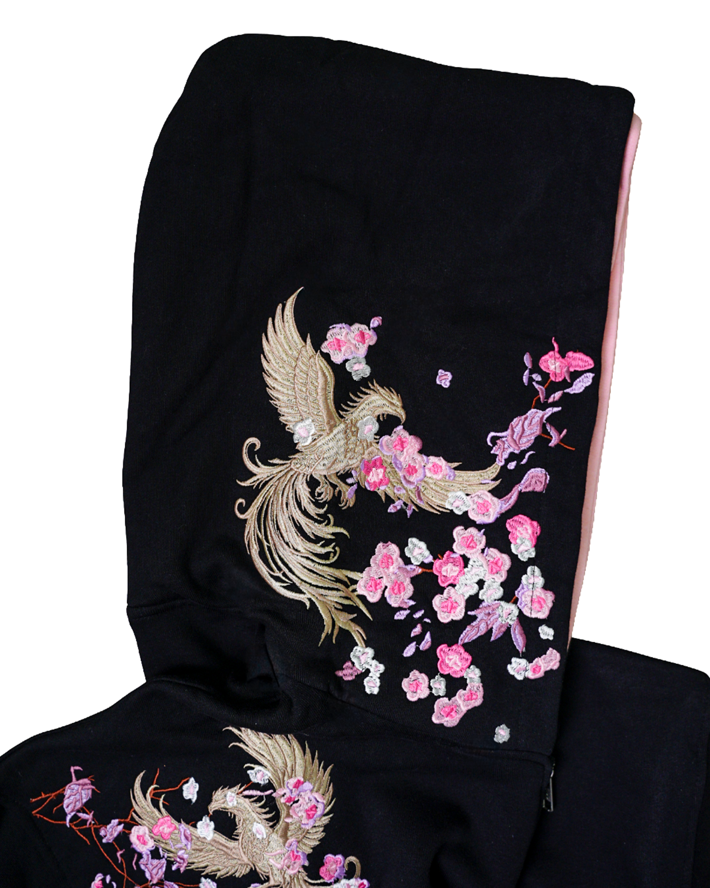 Midnight Black - Okasai Boxy Hoodie