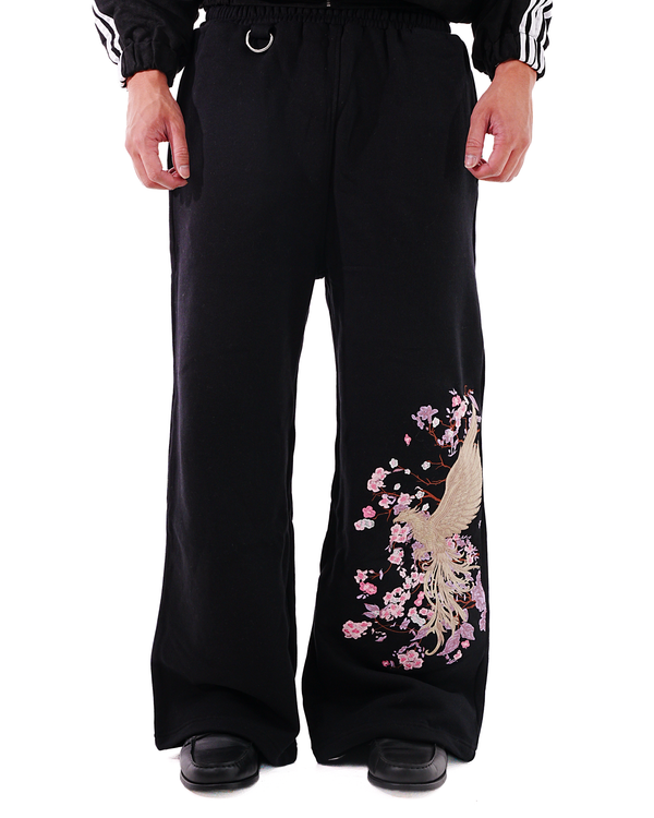 Midnight Black - Okasai Sweatpants